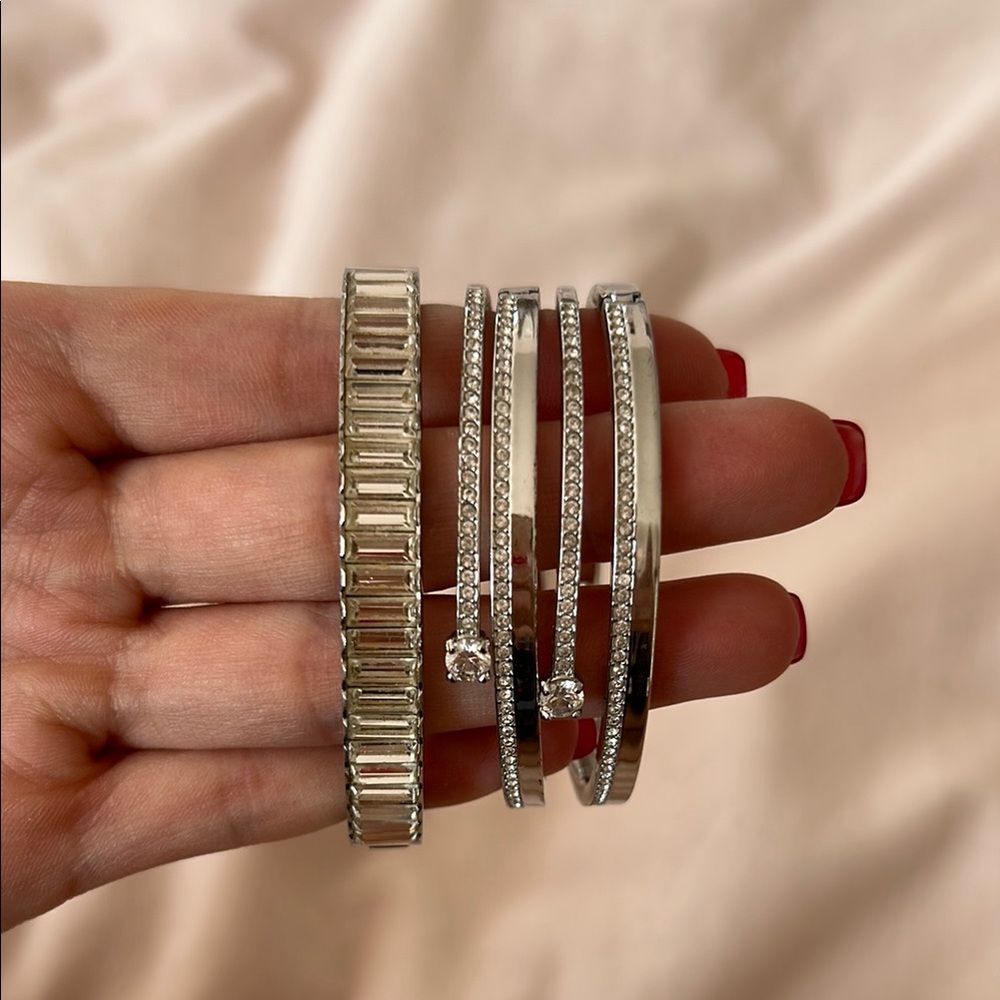 Michael Kors Silver Bracelet Collection